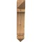 Ekena Millwork Legacy Arts & Crafts Rough Sawn Bracket, Western Red Cedar, 4"W x 14"D x 22"H BKT04X14X22LEC03RWR - alternate 3